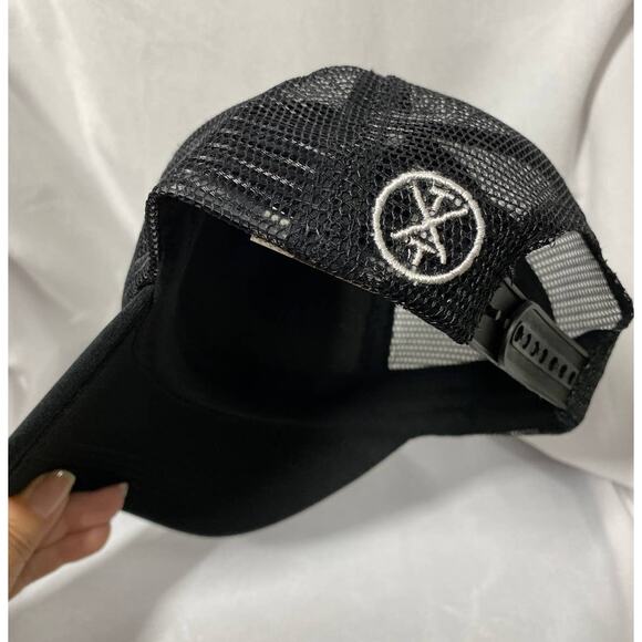 One Baby Trucker Hat California Bear Black with Gold Image NEW - Picture 2 of 6